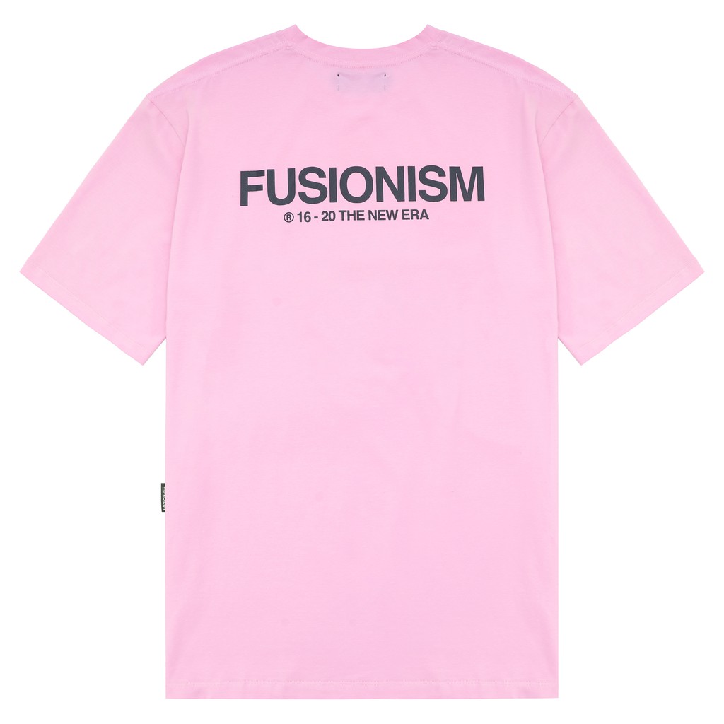 Áo thun in hình Donut Fusionism - Màu Hồng - Unisex - Form Oversize