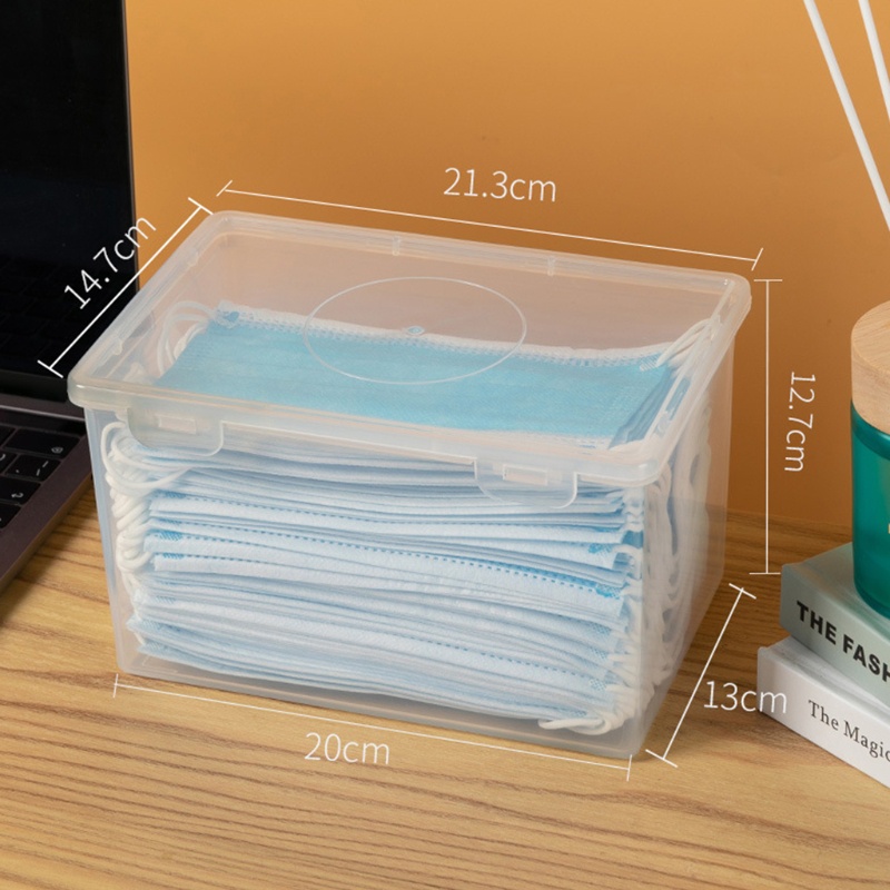 Hộp đựng khẩu trang bằng nhựa trong suốt tiện dụng chất lượng cao