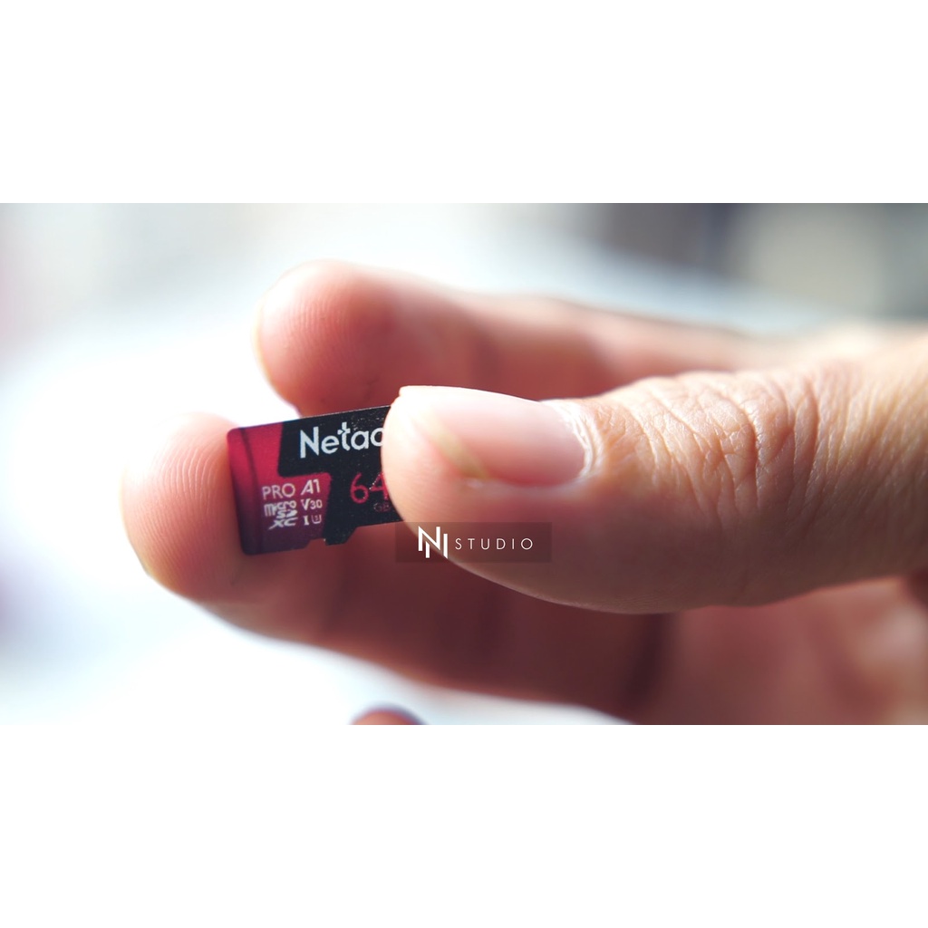 THẺ NHỚ NETAC 64GB U3 PRO MICRO TF TỐC ĐỘ CAO 98MB/S CHÍNH HÃNG