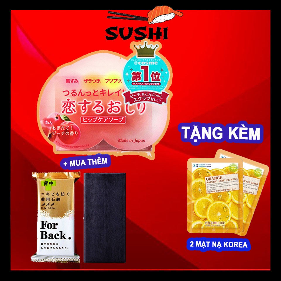 [VIDEO + BILL NHẬT] Xà phòng mờ thâm vùng mông, da dưới cánh tay Pelican Hip Care - XÀ PHÒNG MÔNG