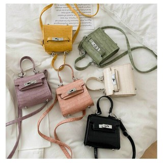 Túi H da rắn-size 15 ☘️ 7 màu như hình