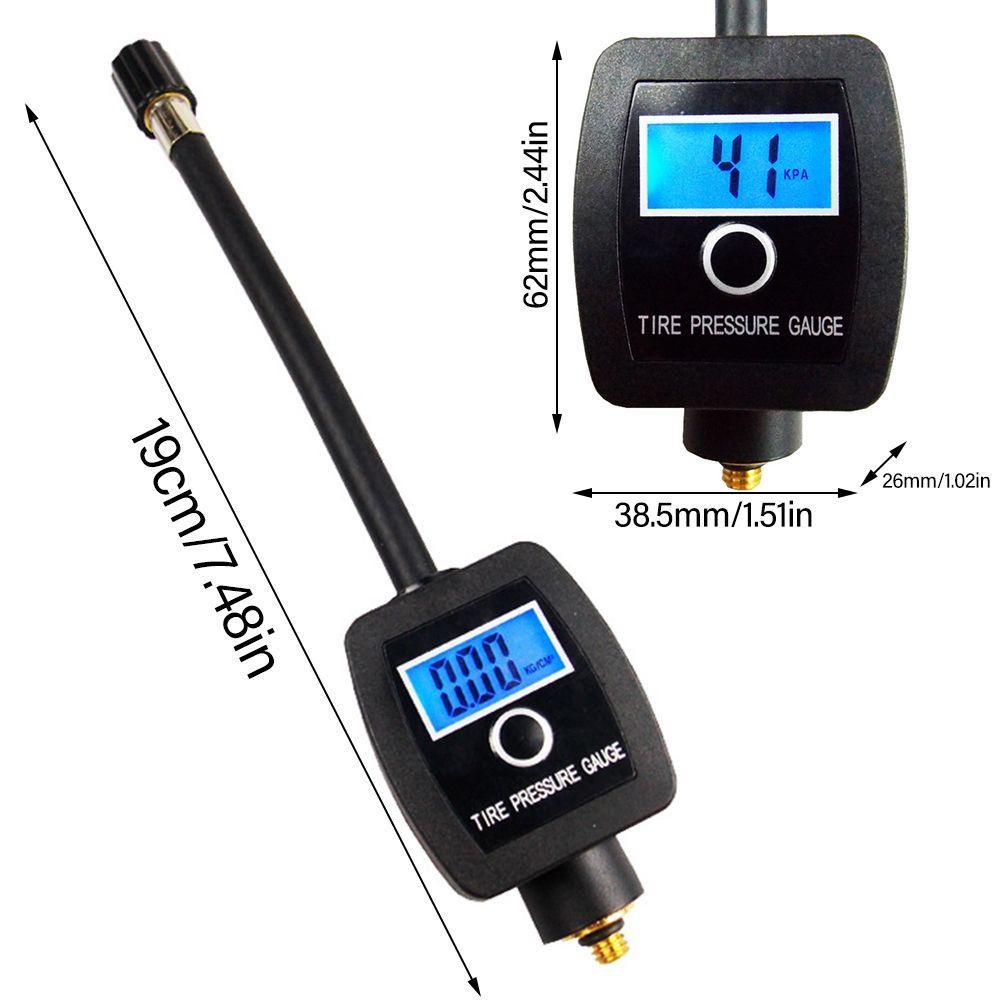 MUVAKO Đồng Hồ Đo Áp Suất Lốp Xe Đạp