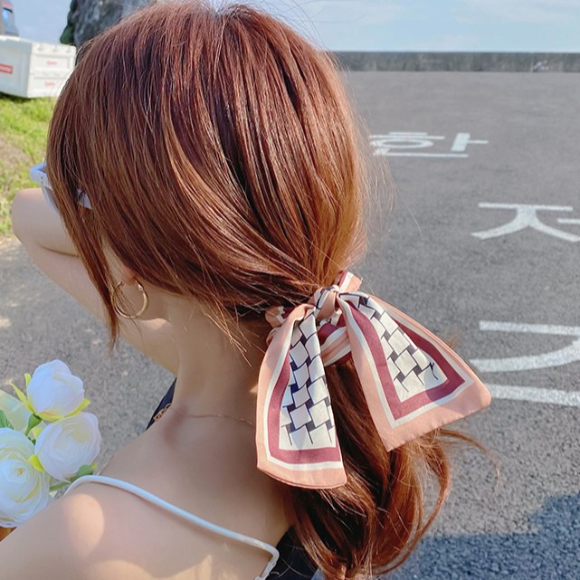 Dây Buộc Tóc Kiểu Nơ Xinh Xắn Dành Cho Nữ