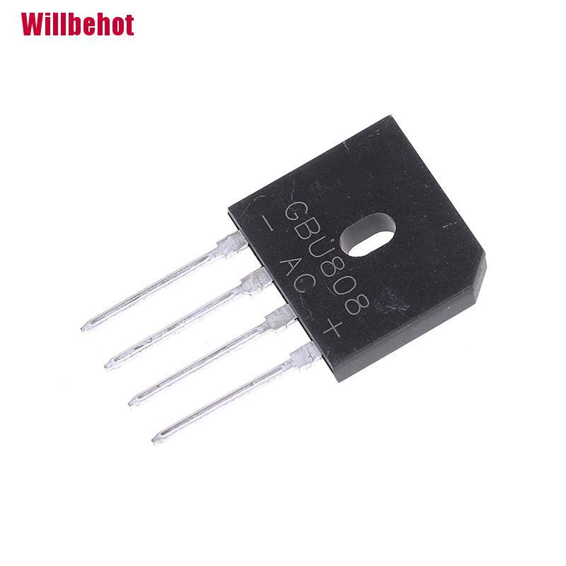 Set 5 cầu chỉnh lưu Gbu808 800V 8A chuyên dụng thay thế chất lượng cao