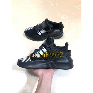 Giày thể thao sneaker QT đen phản quang