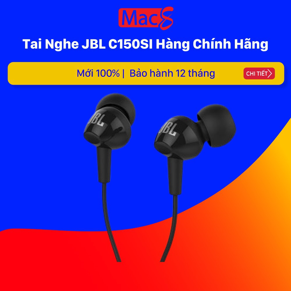 Tai Nghe Nhét Tai JBL C150SI Hàng Chính Hãng