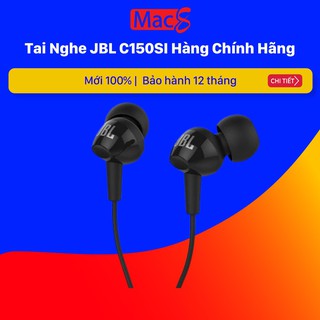 Tai nghe nhét tai jbl c150si hàng chính hãng