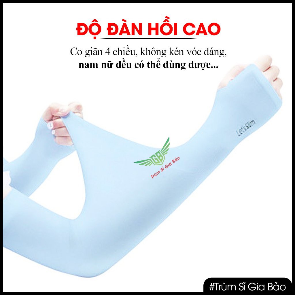 Găng Tay Chống Nắng Nam Nữ Xỏ Ngón Aqua X - Let's Slim Nhiều Màu  Ngăn Ngừa Tia UV Phong Cách Thời Trang Hàn Quốc.