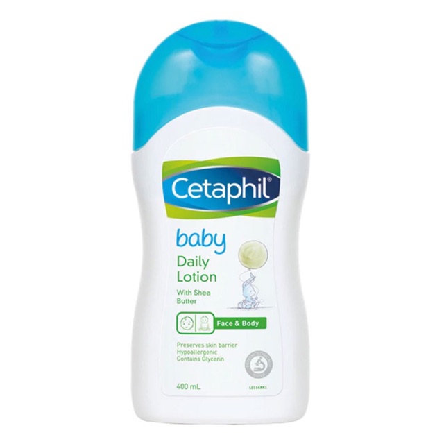 Cetaphil baby Daily Lotion 400ml - Dưỡng ẩm toàn thân dành cho bé