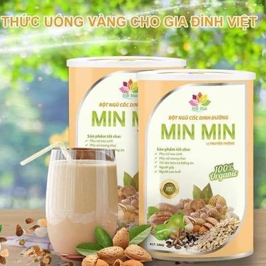 1kg Ngũ cốc LỢI SỮA, BÀ BẦU, dinh dưỡng Min Min LOẠI 29 HẠT(Date LUÔN mới)