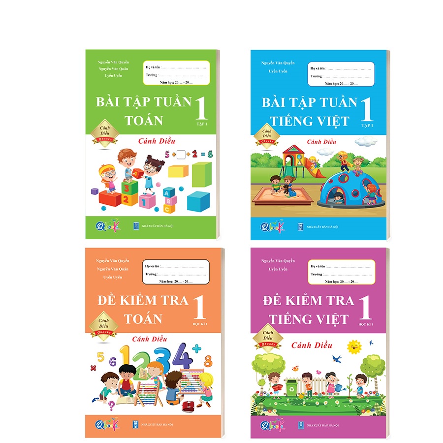 Tập Tuần và Đề Lớp 1 - kì 1 CD