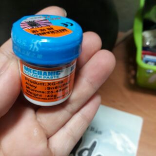 Bột chì hàn chân IC