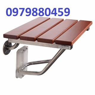 Ghế treo tường thông minh Fendi, gỗ Lim Nam phi cao cấp, gập