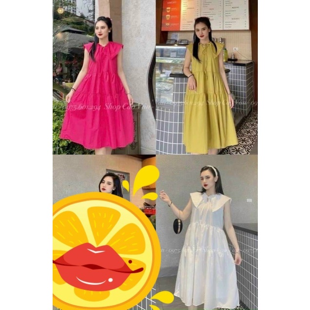 Váy bầu sát nách - V213