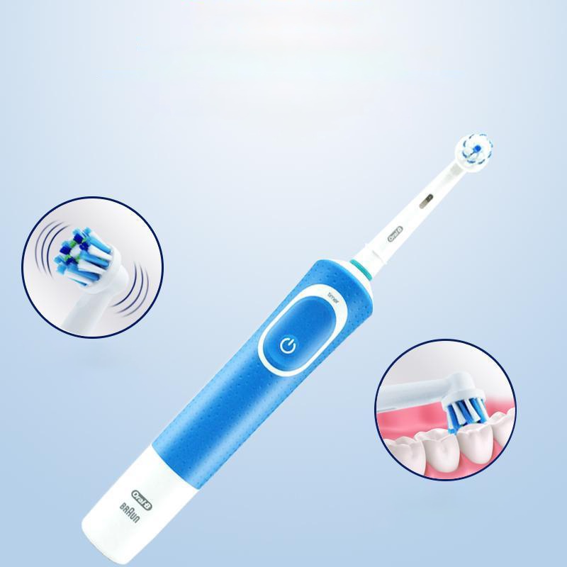 Bàn chải đánh răng điện cho người lớn Oral-B Vitality D100 lông mềm, có thể hẹn giờ.