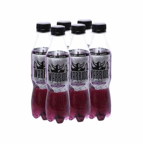 [Mã 159FMCGSALE giảm 8% đơn 500K] THÙNG 24 CHAI/LON NƯỚC TĂNG LỰC WARRIOR THÁI 330ML VỊ NHO VÀ DÂU