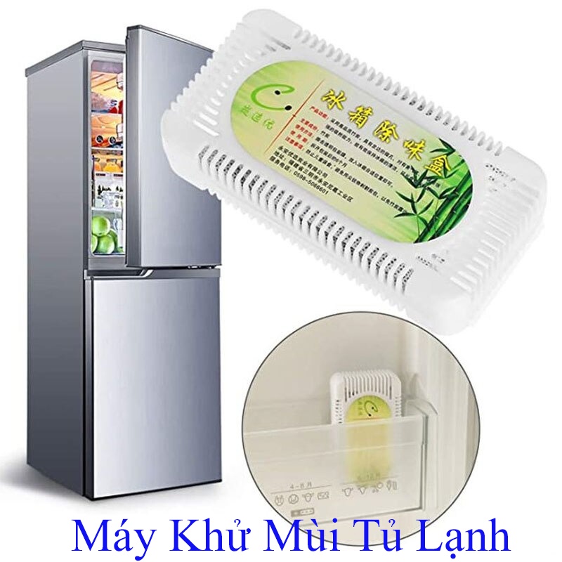 Máy Khử Mùi Tủ Lạnh, Tủ Đông, Ô tô - Dụng Cụ Lọc Không Khí Bằng Than Tre Hoạt Tính An Toàn