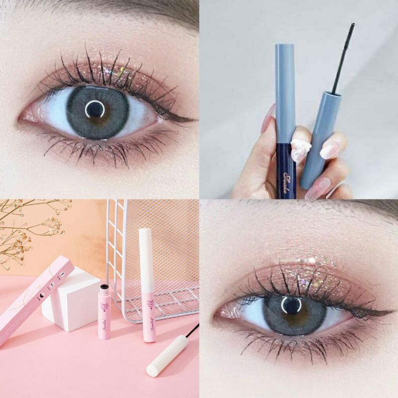 Mascara SUAKE Chống Mồ Hôi Không Dễ Nhòe Chuốt Mi Cong Vút Dày Và Dài Tự Nhiên