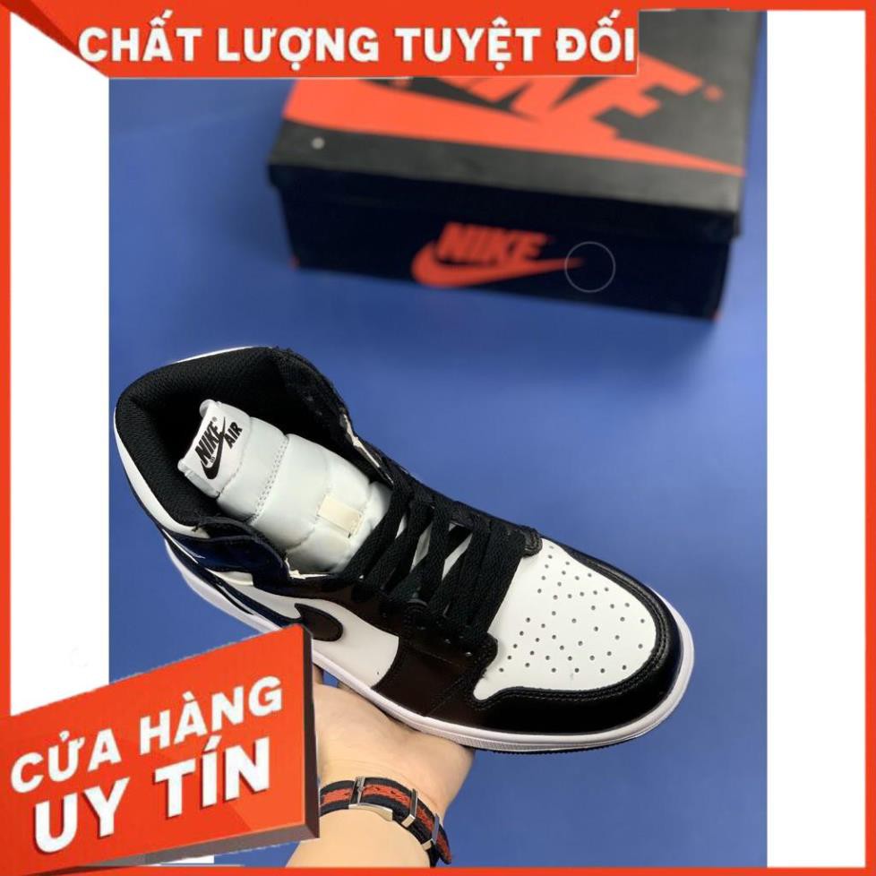 [ FREESHIP –BẢO HÀNH 1 NĂM] GIÀY SNEAKER NAM NỮ JORDAN CAO CỔ ĐEN TRẮNG HOT TREND