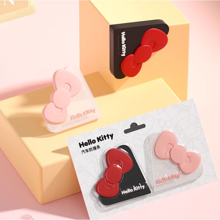 Bộ 2 Miếng Bọc Góc Cửa Xe Hơi Bằng Silicone Chống Trầy Xước