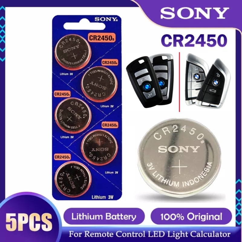 Pin CMOS SONY CR1220, CR1616, CR1620, CR1632, CR2016, CR2025, CR2032, CR2450 loại pin cúc áo