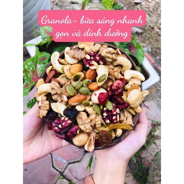 Ngũ cốc Granola không yến mạch 500gr