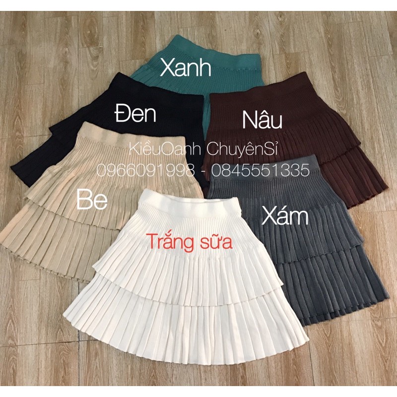 Chân váy len 2 tầng QC siêu đẹp | BigBuy360 - bigbuy360.vn