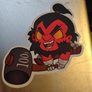 Bộ Sticker Dán Nhân Vật Hoạt Hình Game Dota 2