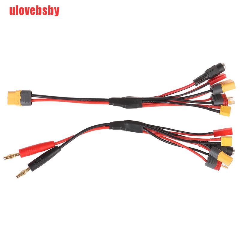 Dây Cáp Chuyển Đổi Từ Đầu Cắm Bắp Chuối Xt60 Xt30 Dc5.5 T Dành Cho Imax B6 Isdt