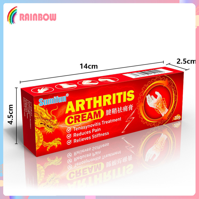 [RAINBOW]Tendonitis Arthritis Treatment Ointment Hand Wrist Cream Elbow Pain Reliever