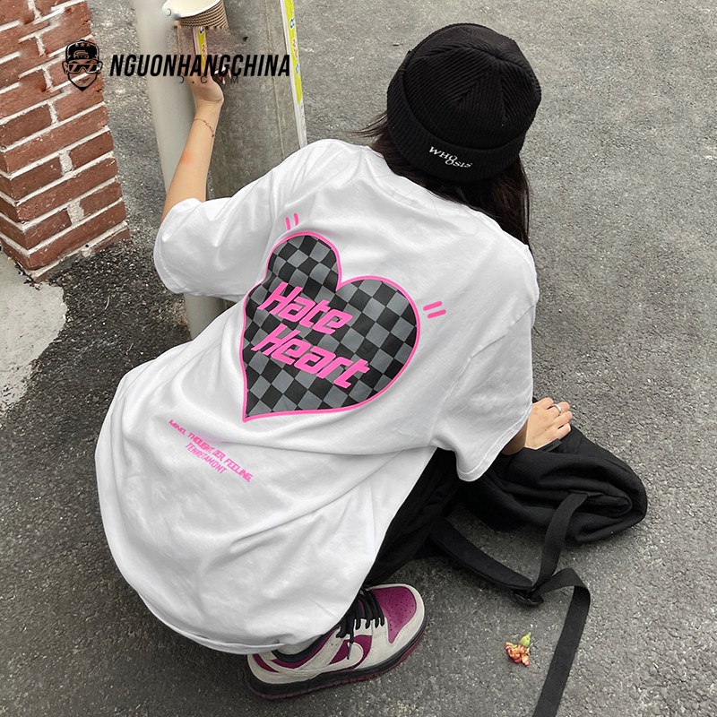 Áo phông Nelly Heybig ngắn tay - Hate Heart