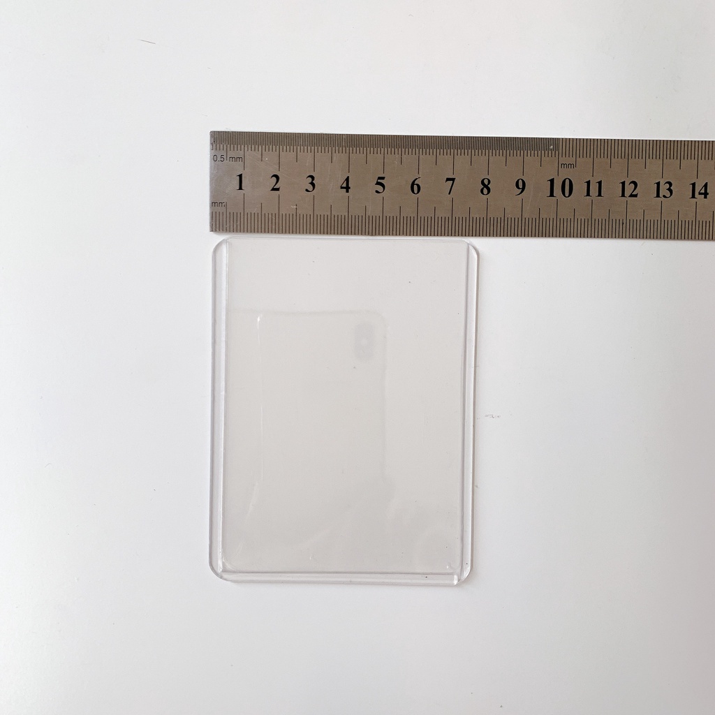 Toploader A7 trắng có seal thẻ nhựa cứng bảo vệ ảnh và thẻ bài photocard Kpop Anime giá rẻ