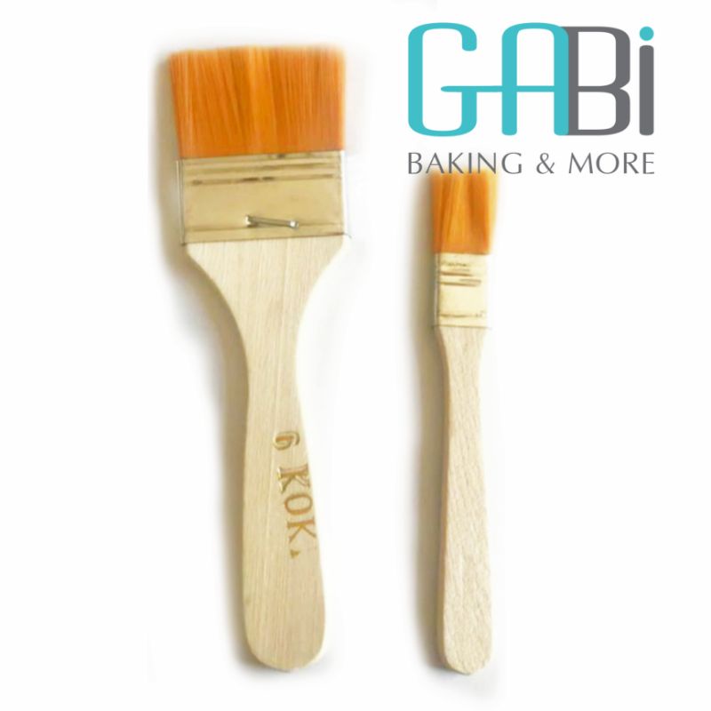 Chổi lông quết mặt bánh mini (2 cỡ)
