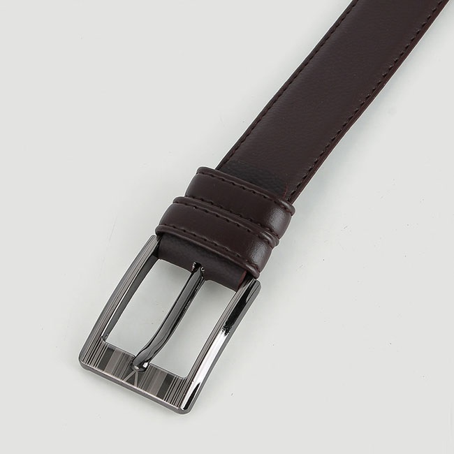 Dây nịt nam Huy Hoàng 3,5P may viền màu bò, đen, nâu HP4004-05-06