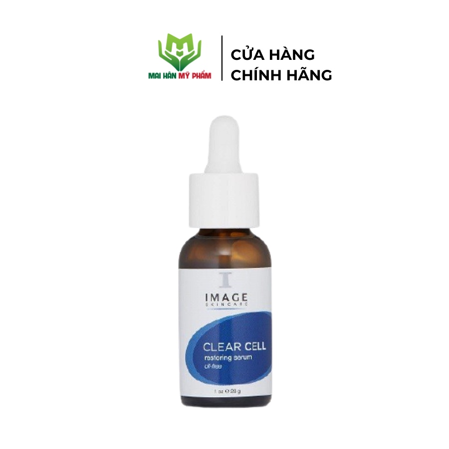 Serum làm dịu da kiểm soát bã nhờn Image Skincare Clear Cell Restoring Serum Oil Free - 28g