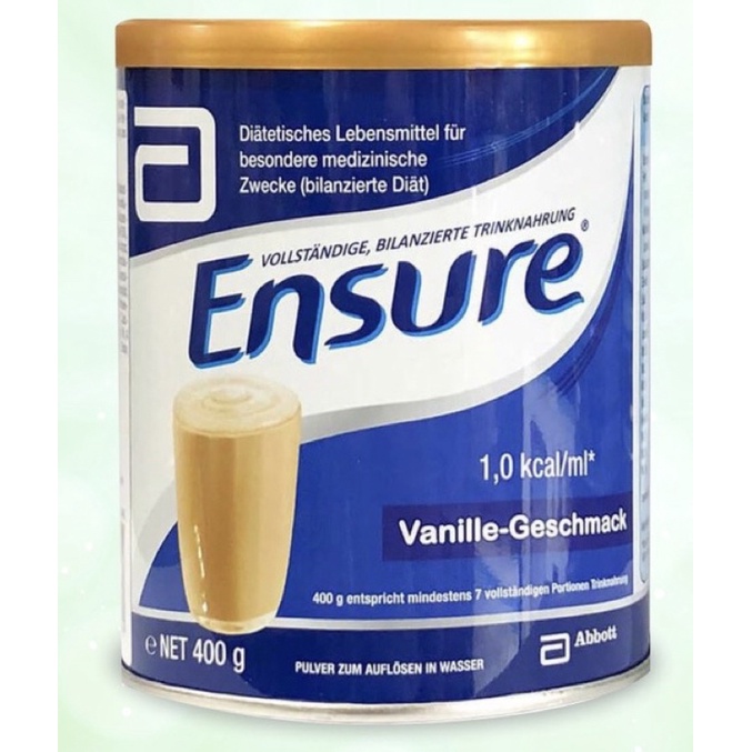 Sữa ensure Đức ENSURE VANILLE  , vận chuyển đường bay 100%