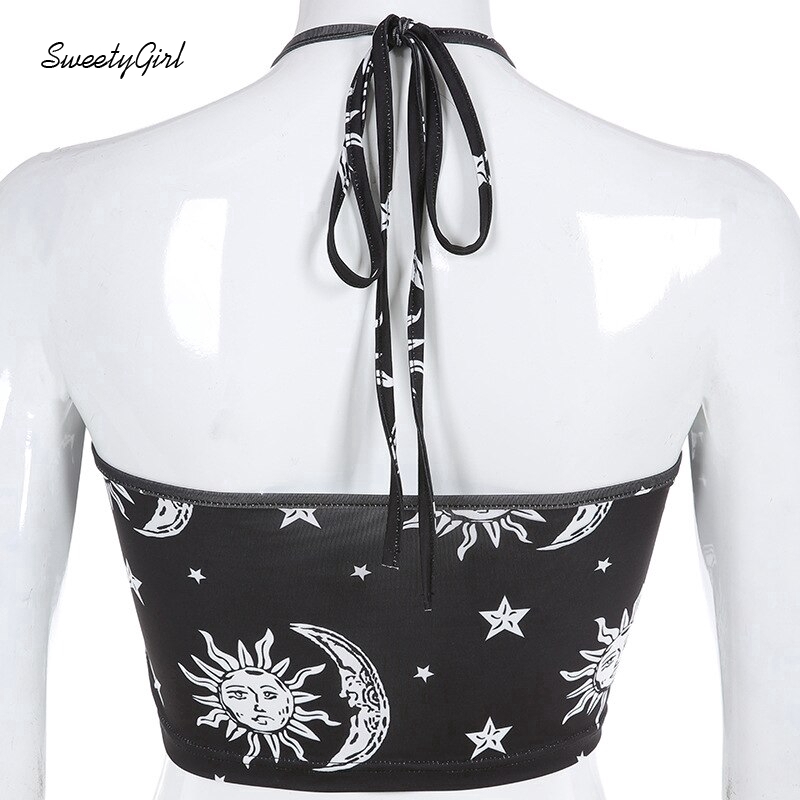 Áo Lửng Cổ Yếm Hở Lưng Quyến Rũ Dành Cho Nữ