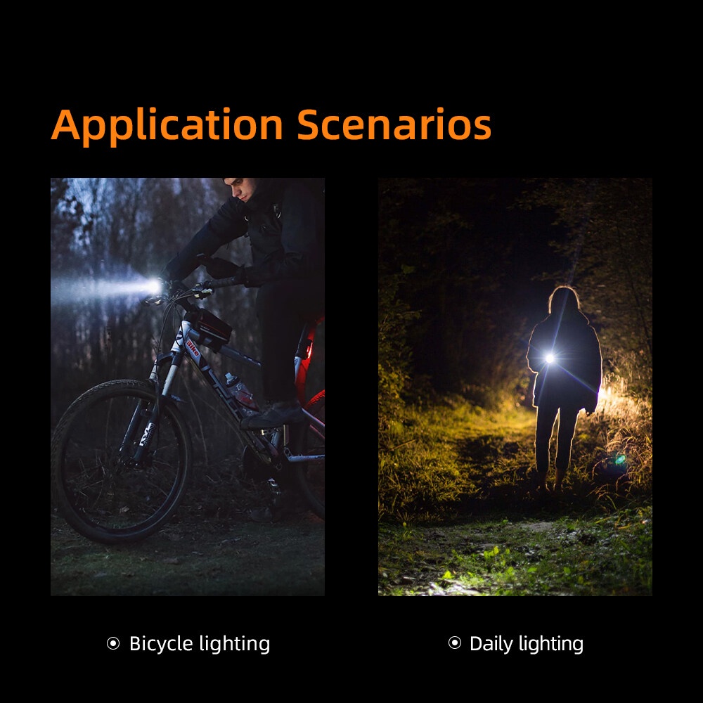 Đèn Pin SUPERFIRE S11-D Bằng Hợp Kim Nhôm Sạc USB Tiện Dụng