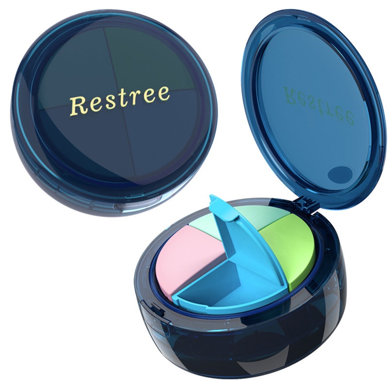 Hộp Đựng Thuốc 4 Ngăn Có Thể Gấp Gọn Tiện Dụng