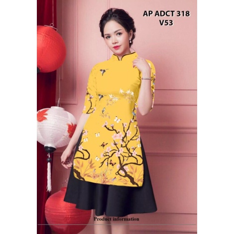 ÁO DÀI CÁCH TÂN KÈM CHÂN VÁY ĐẸP-GIÁ RẺ SIÊU HOT CHO BẠN GÁI