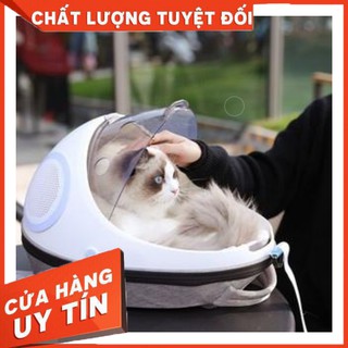 Balo phi hành gia cho cún và mèo hình trứng