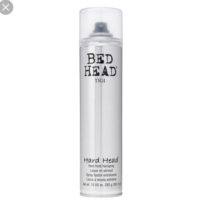 Gôm xịt tóc siêu cứng, giữ kiểu lâu bền Tigi Bed Head HARD HEAD 385ml