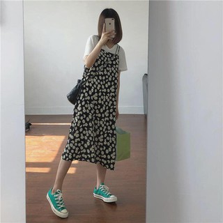 SET VÁY YẾM HOA CÚC HỌA MI SIÊU XINH