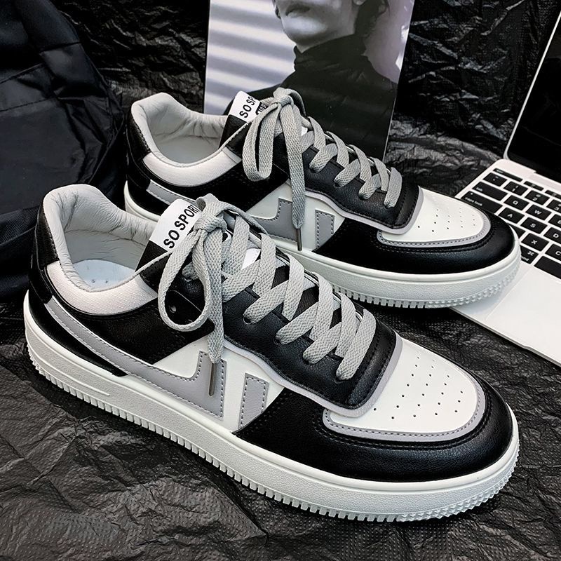 Men's Shoes Air Force Sports Shoes One Casual Breathable Low Neck Men's Model2021 New Student Running Shoes