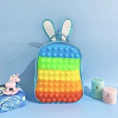 Balo Pop It Tai Mèo cho bé- Ba lô đi học trẻ em MH: B0215