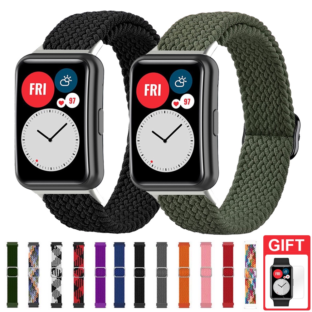 Dây đeo sợi Nylon cho đồng hồ thông minh Huawei Watch Fit