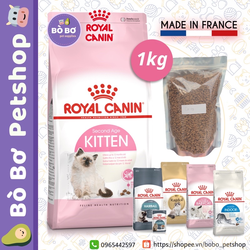 Hạt thức ăn cho mèo con | ROYAL CANIN Kitten 36 | 1kg