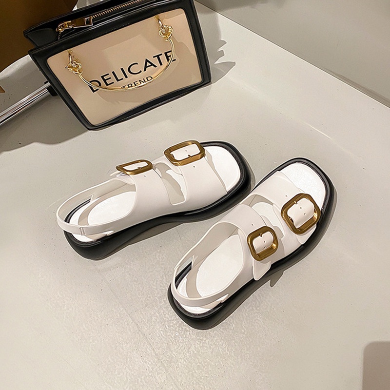 Xăng đan IELGY đế mềm khóa cài phong cách Latin thời trang cho nữ