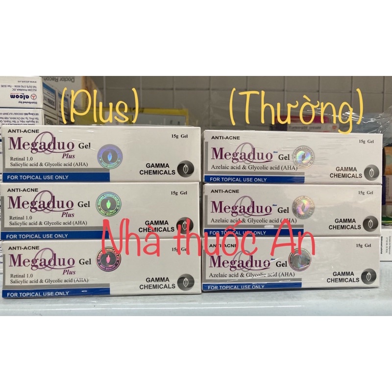 (Quà tặng) (PLUS) (CHÍNH HÃNG) Megaduo gel hỗ trợ lành mụn ngừa thâm dưỡng da