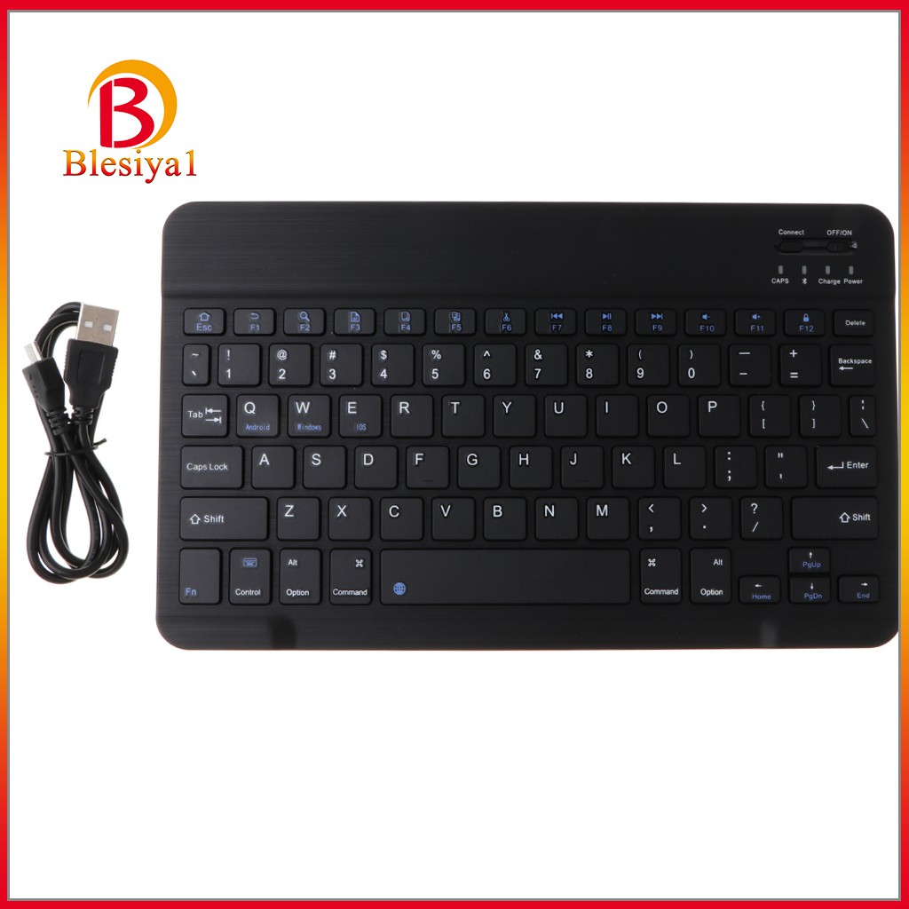 Bàn Phím Bluetooth Không Dây Cho Ios Android Windows Mac Samsung Tablet 7 ''